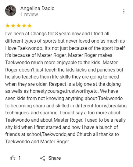 Adult Martial Arts Classes | Chang's Taekwondo in Glenview